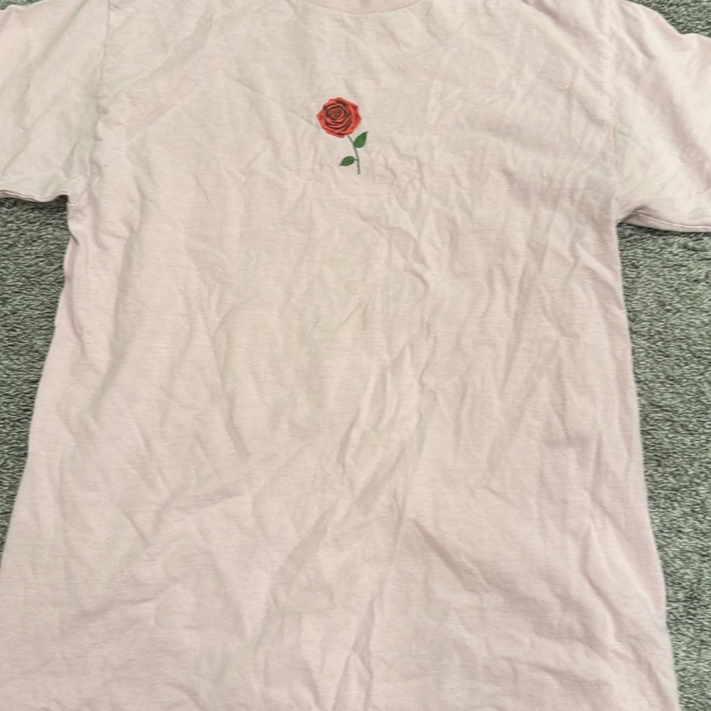 Anti social social club pink t shirt